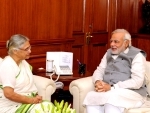 Sheila Dikshit meets PM Modi